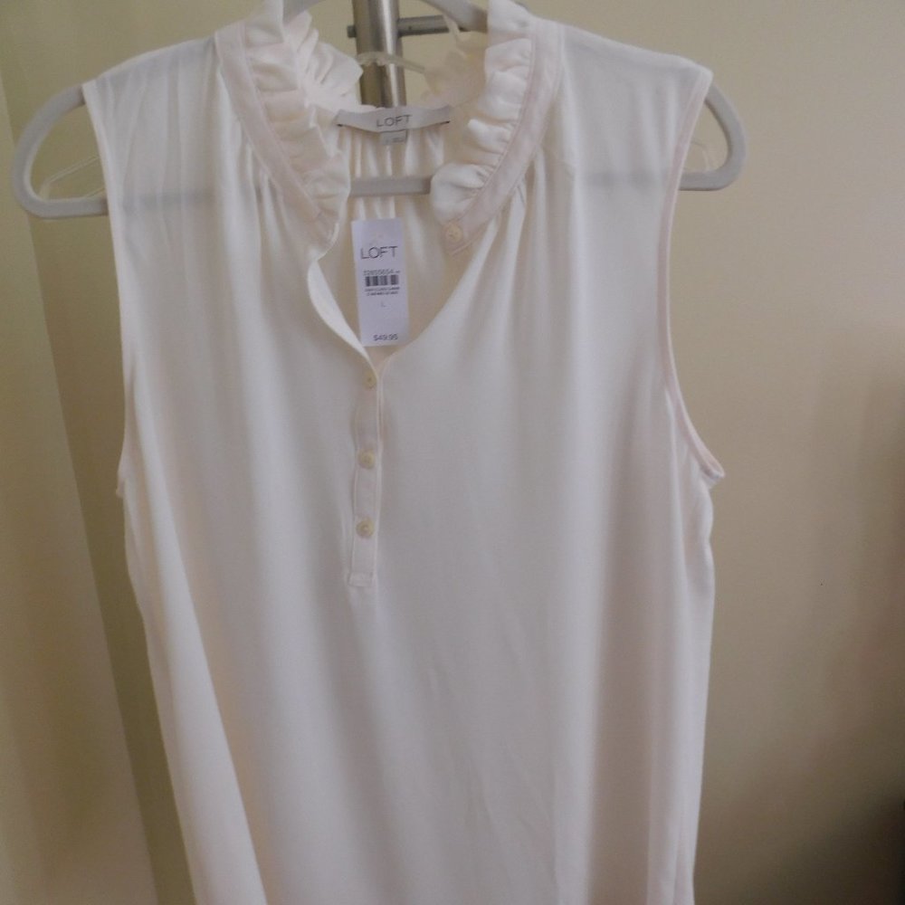 Loft Sleeveless Blouse